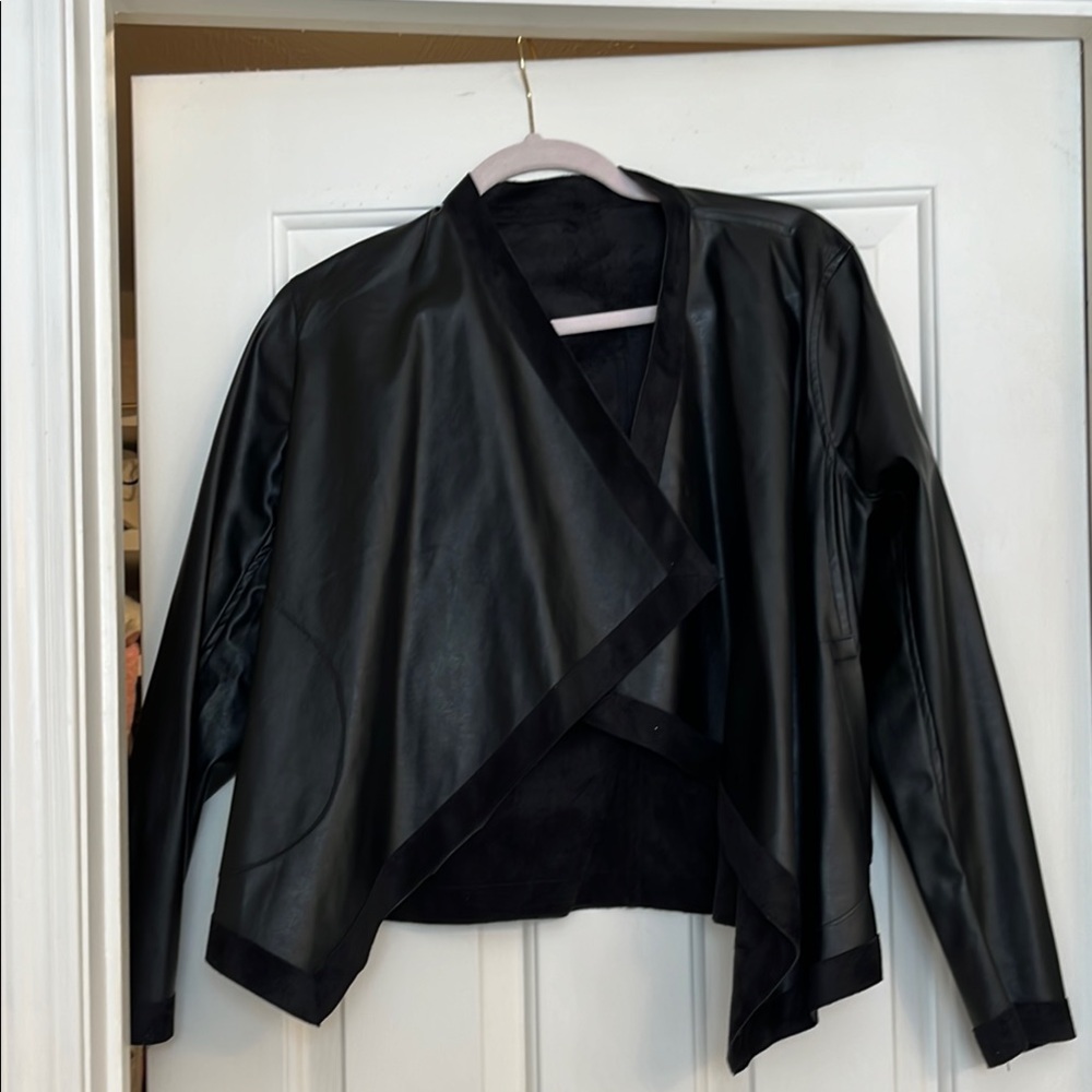 Black Women's Leather Jacket